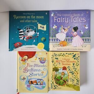 Paper Pie Usborne Lot x4 Hardcover Bedtime Stories Fairy Tales 5- 10-Minute